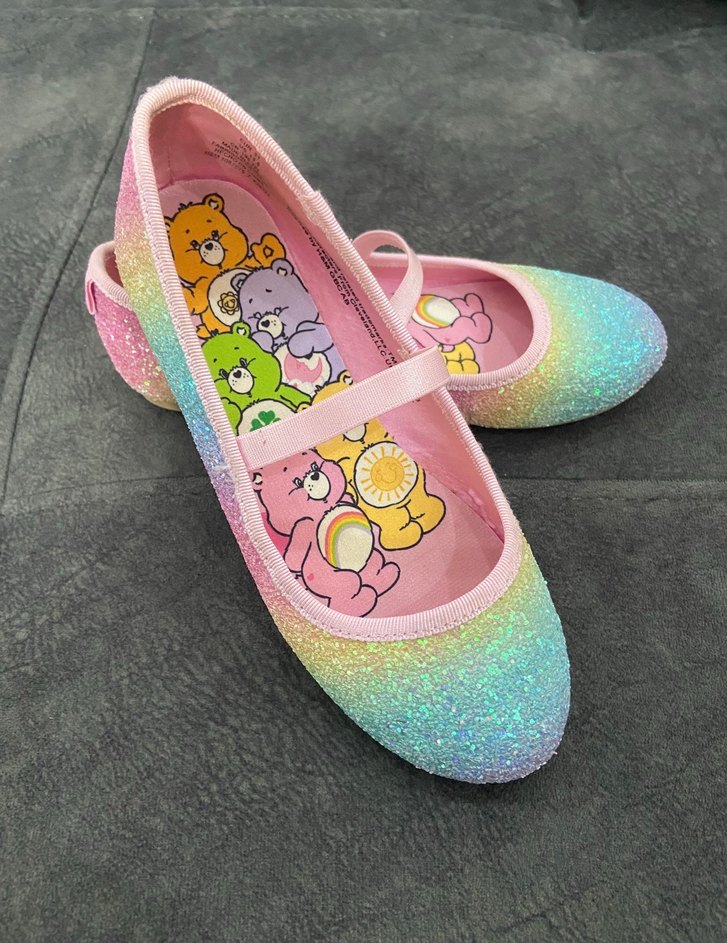 Orijinal H&M Çok Renkli Simli Parlak Babet 31 numara - Görsel 4