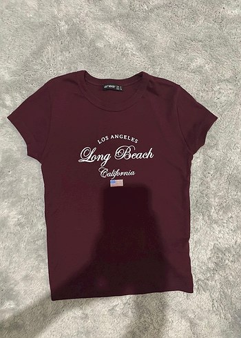 Bordo Baskılı Body