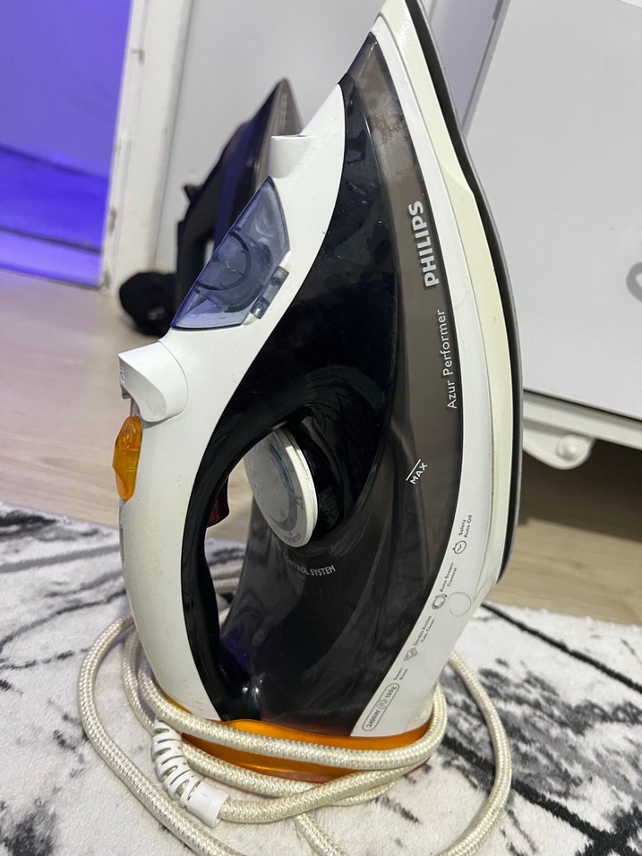 Philips Azur Performer Buharlı Ütü Gri Beyaz - Görsel 3