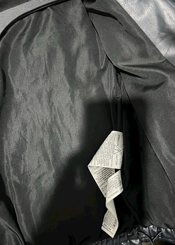 ZARA Siyah Deri Fermuarlı Kadın Ceket - Görsel 4