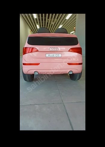 Pembe Audi Q5 Elektrikli akülü Araba - Görsel 2