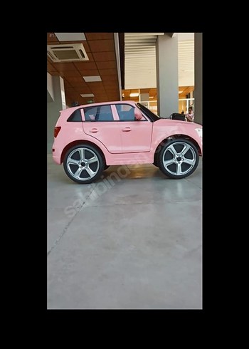 Pembe Audi Q5 Elektrikli akülü Araba - Görsel 4