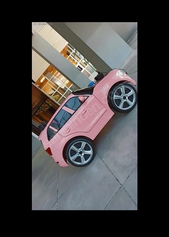 Pembe Audi Q5 Elektrikli akülü Araba - Görsel 3