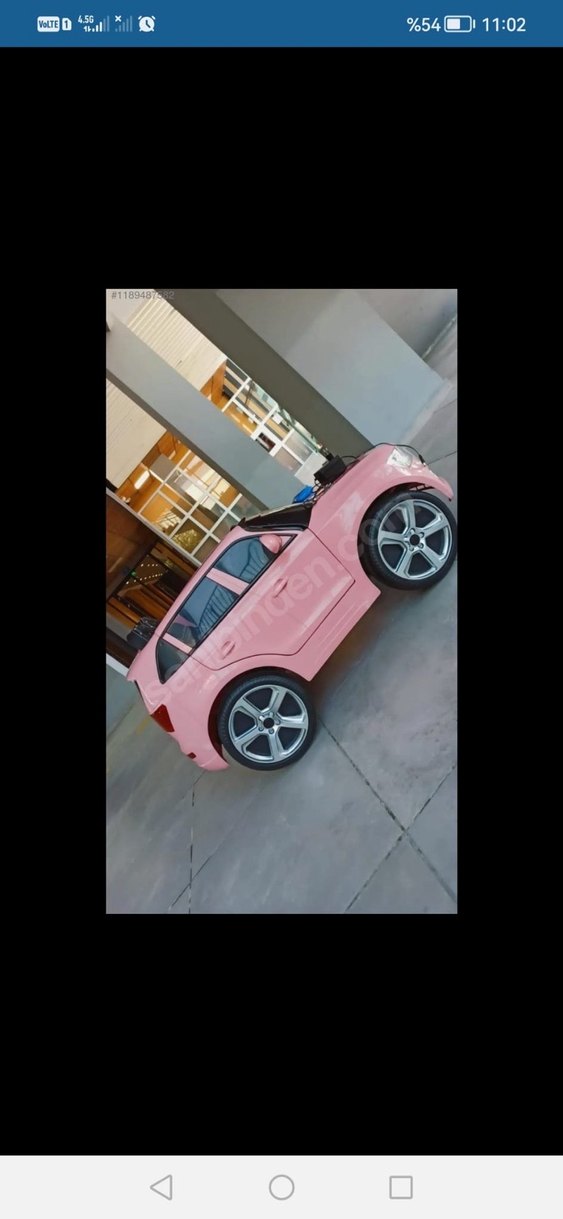 Pembe Audi Q5 Elektrikli akülü Araba - Görsel 3