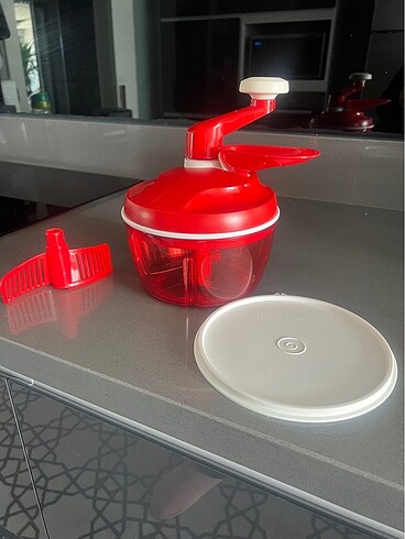  Beden kırmızı Renk Tupperware El Rondosu