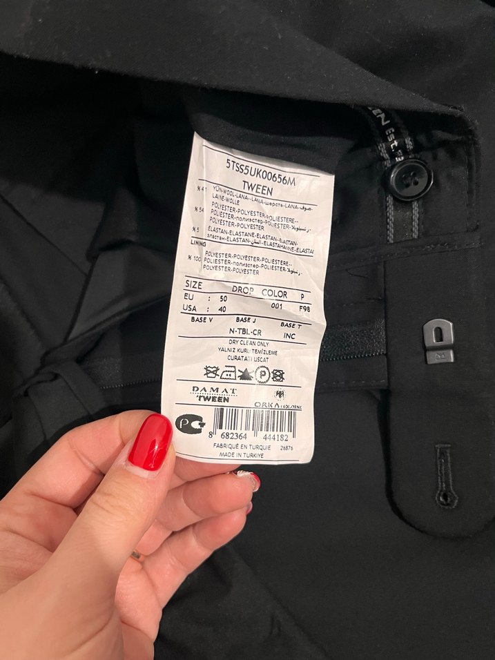 Tween damatlık ceket ve pantolon - Görsel 5