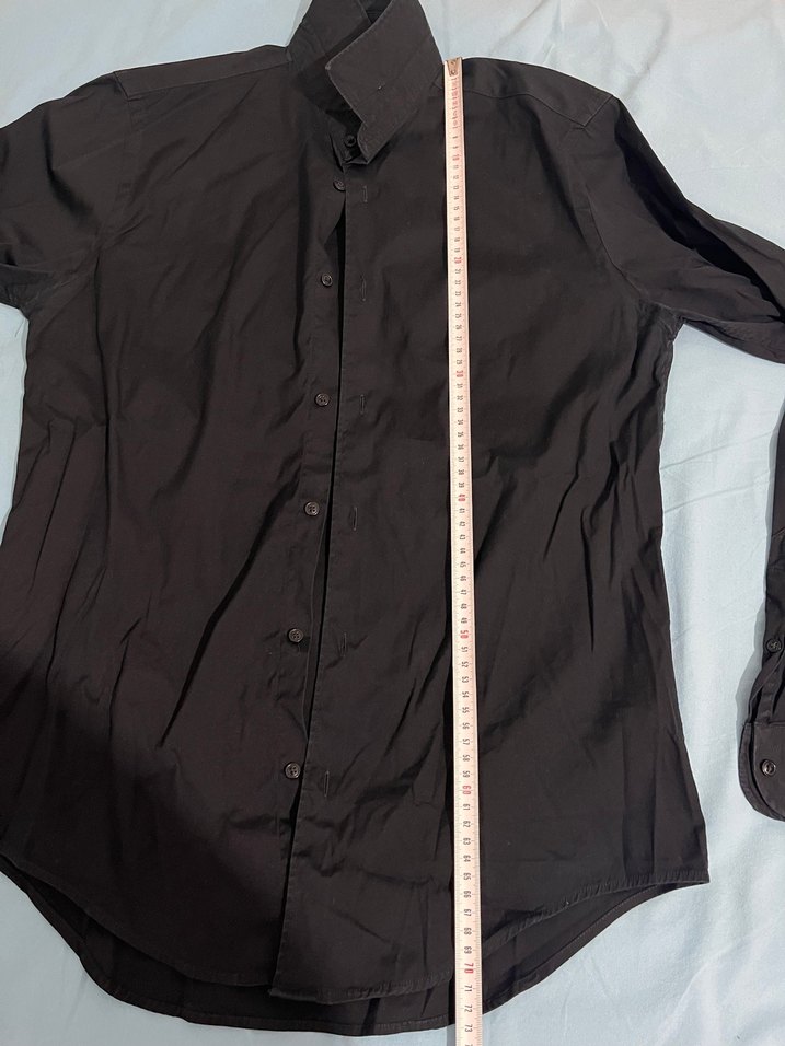 Zara marka uzun kollu gömlek - Görsel 4