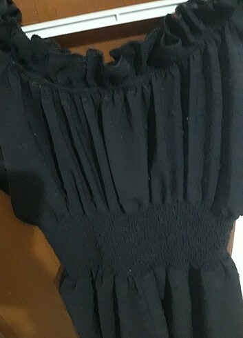 s Beden siyah Renk Fransız Vintage elbise