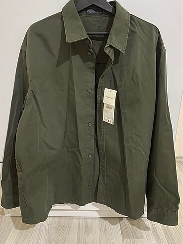 Zara M beden relaxed fit gömlek