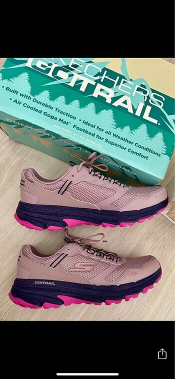 41 Beden mor Renk Sketchers Koşu Ayakkabısı