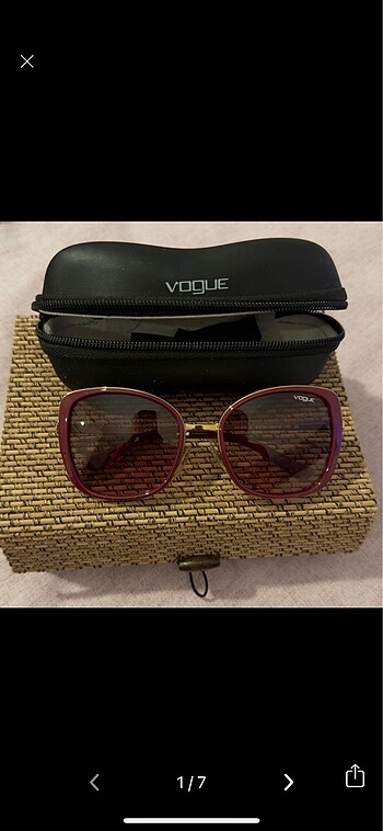 Vogue Bordo Güneş Gözlüğü