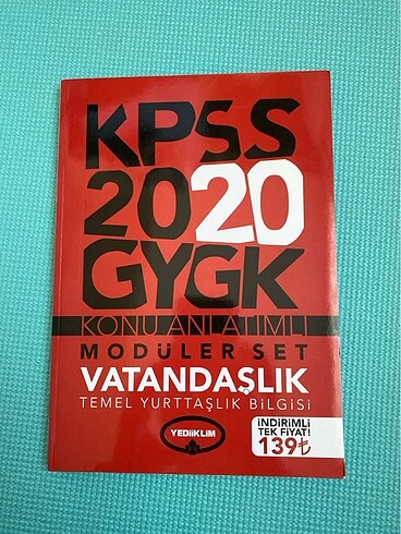 Kpss vatandaşlık konu anlatımlı soru kitapçığı