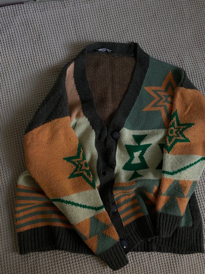 Oversıze hırka - Görsel 3