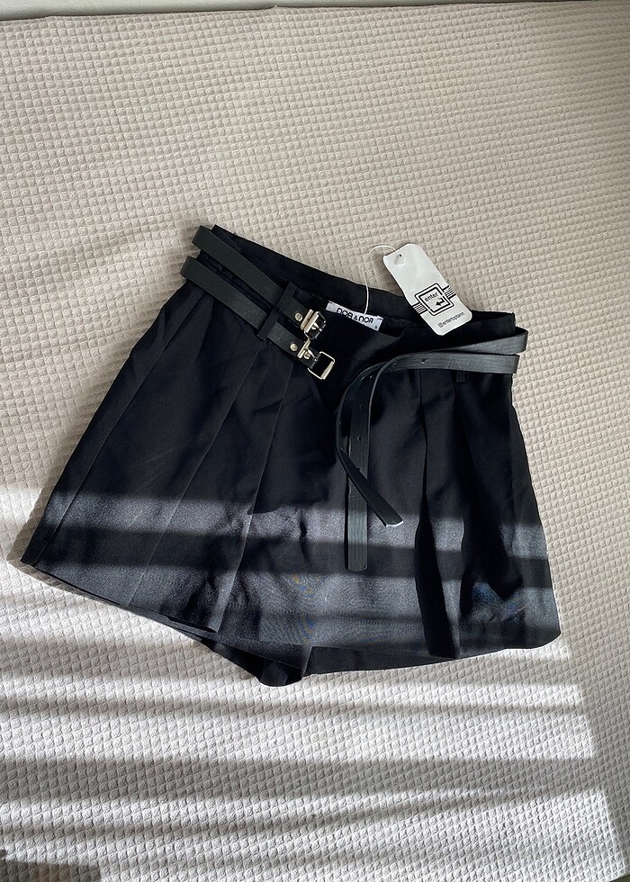 Pileli mini etek - Görsel 3