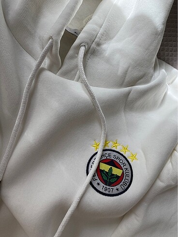 l Beden beyaz Renk Oversıze Fenerbahçe sweat