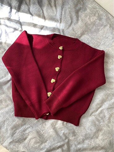 s Beden bordo Renk Zara muadili bordo hırka ceket