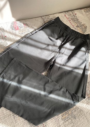 s Beden siyah Renk Rahat eşofman altı Kumaş Pantolon