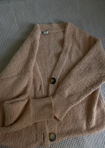 Lcw pembe oversıze Hırka - Görsel 3