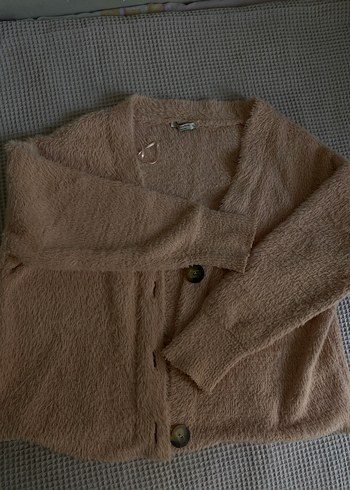 Lcw pembe oversıze Hırka - Görsel 4