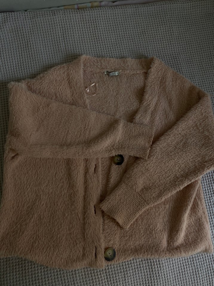 Lcw pembe oversıze Hırka - Görsel 4