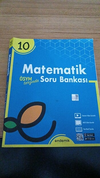 Endemik Yayınları 10. Sinif Matematik soru bankasi