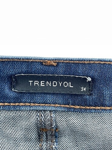 34 Beden mavi Renk Trendyol & Milla Jean / Kot %70 İndirimli.