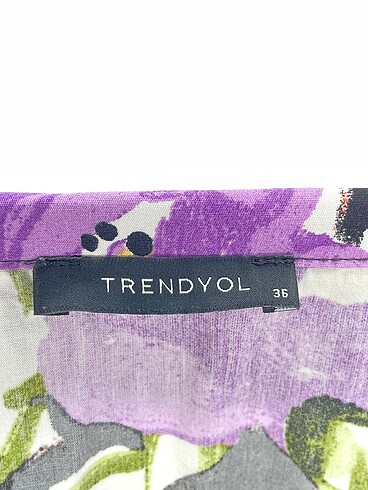 36 Beden mor Renk Trendyol & Milla Kısa Elbise %70 İndirimli.