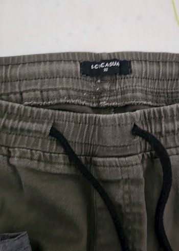 pantolon lcwaikiki koton defacto mavi kot - Görsel 6