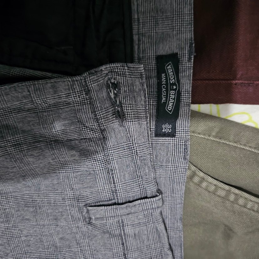 pantolon lcwaikiki koton defacto mavi kot - Görsel 5