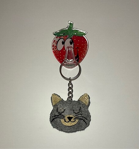 Kedi anahtarlık