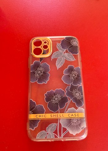 Apple Kırmızı Parlak Bohem Telefon Kılıfı