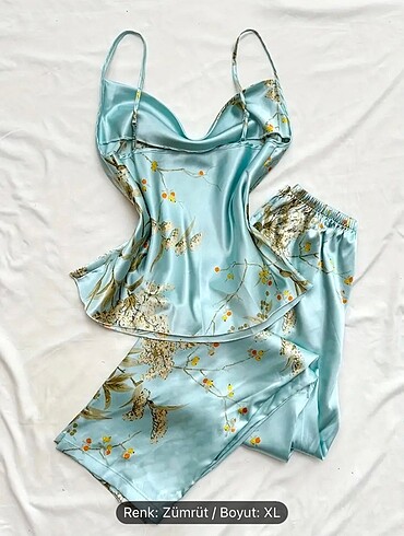 Saten Pijama Takımı