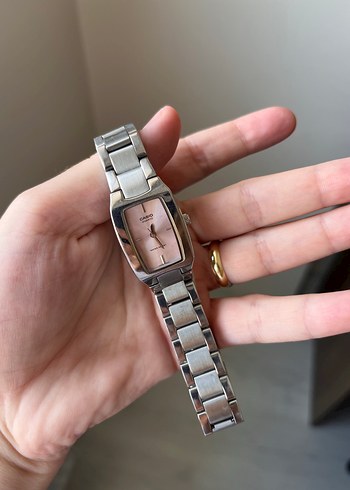 Casio Klasik Gri Kadın Kol Saati