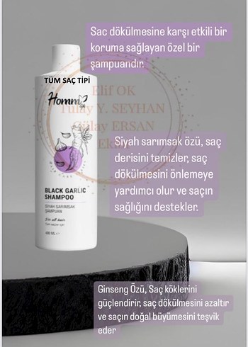 Diger Siyah Sarımsak Şampuanı 400 ml