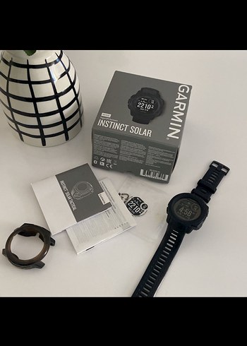Garmin Instinct Solar Akıllı Saat Siyah
