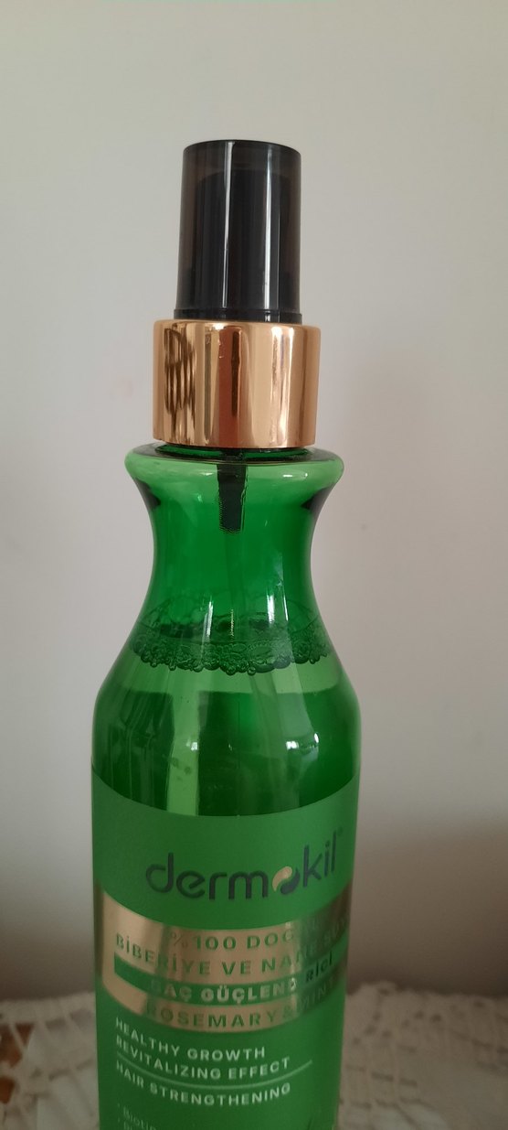 Dermokil Marka Saç Bakım biberiye ve nane suyu - Görsel 2