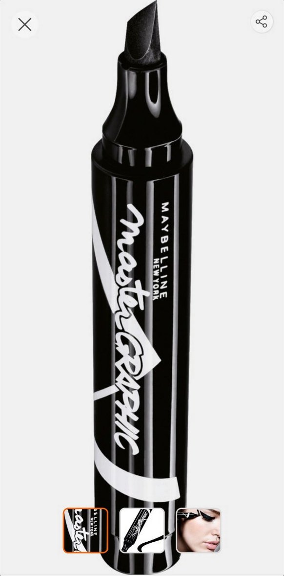 Maybelline Siyah Renk eyeliner - Görsel 4