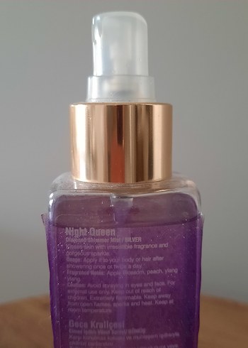 Mara marka ışıltılı vücut spreyi - Görsel 3