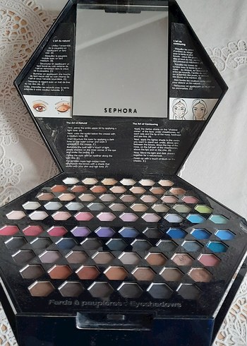 Sephora marka 80 li karışık renkte far - Görsel 5
