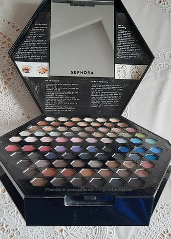 Sephora marka 80 li karışık renkte far - Görsel 3