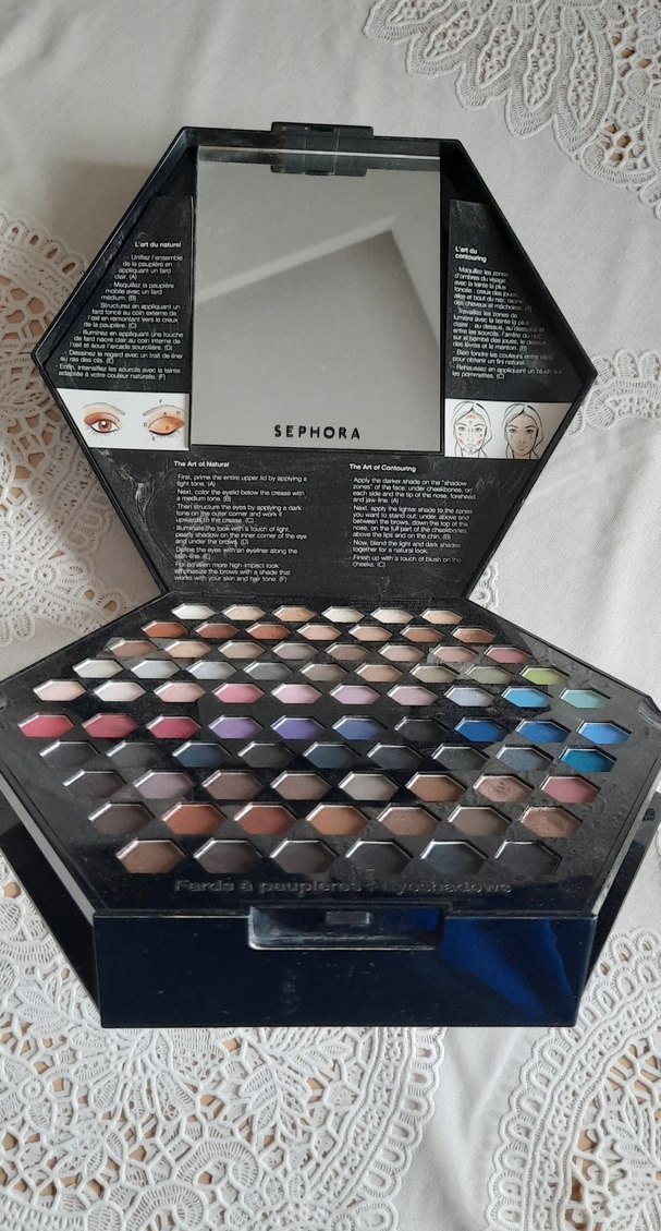 Sephora marka 80 li karışık renkte far - Görsel 3