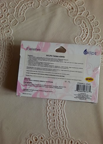 Eklips Hazır Takma Kirpik 12mm - Görsel 3