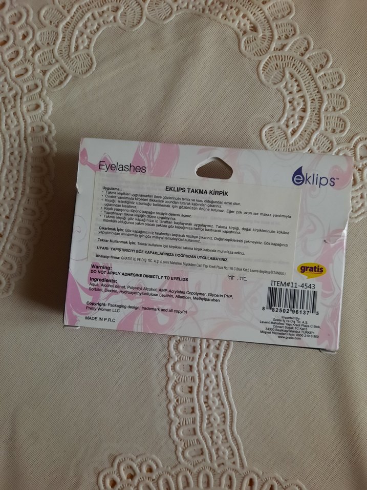 Eklips Hazır Takma Kirpik 12mm - Görsel 3