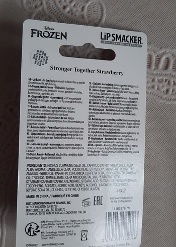 Disney Frozen Lip Smacker Kırmızı Dudak Kremi - Görsel 2