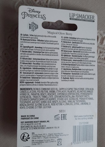 Disney Lip Smacker Mor Dudak Kremi - Görsel 2