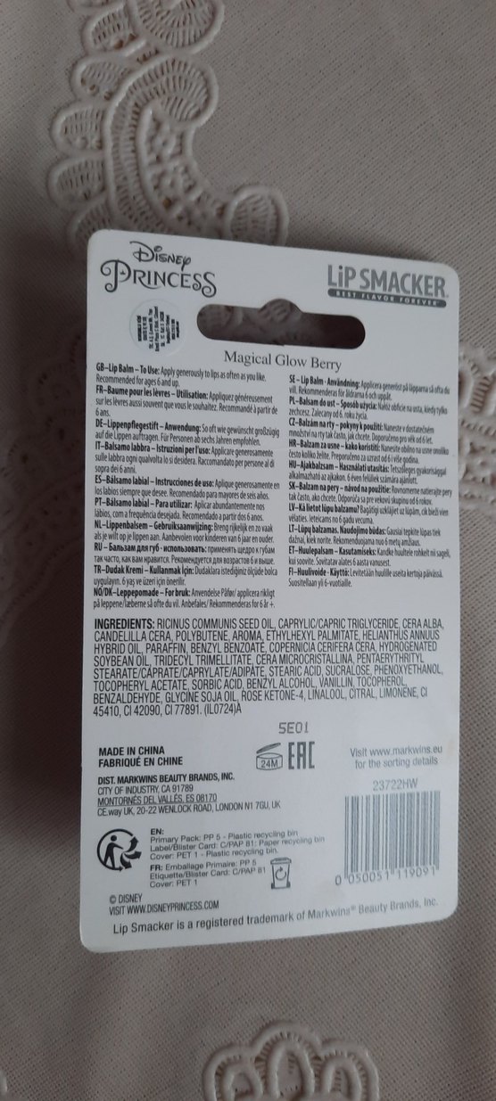 Disney Lip Smacker Mor Dudak Kremi - Görsel 2
