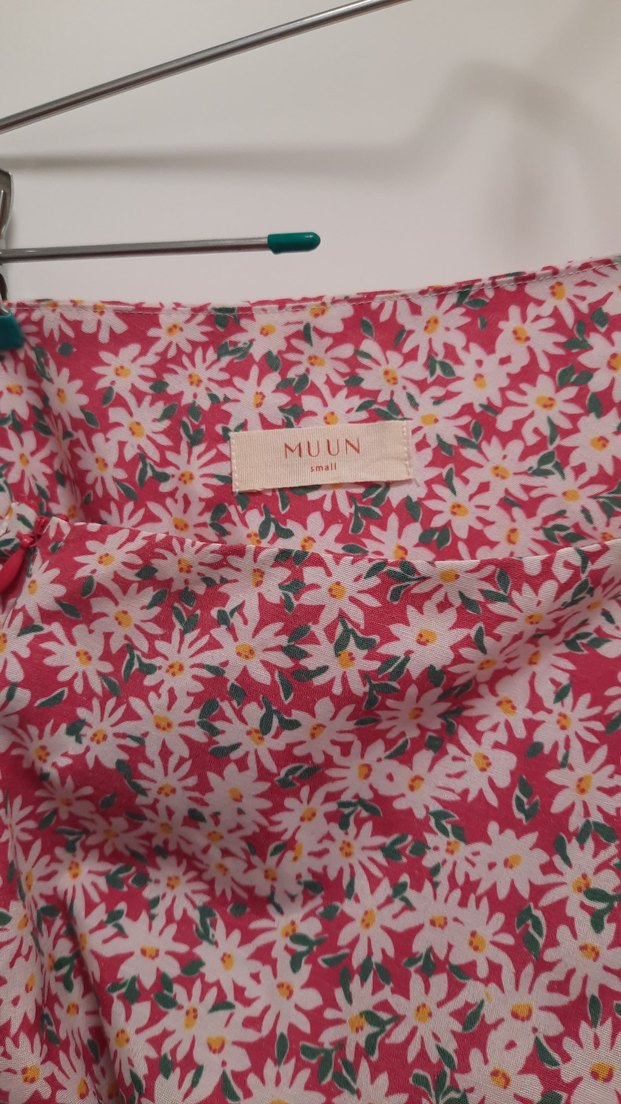 Pembe Renk Tek Kol Elbise S beden - Görsel 2