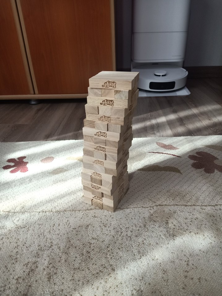 Jenga Kutu Oyunu  Tüm Parçalar Eksiksiz | Temiz Kullanım - Görsel 2