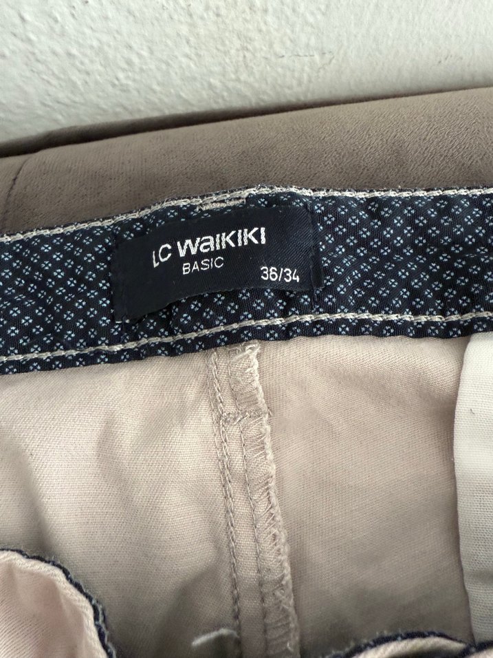 Erkek keten pantolon - Görsel 2