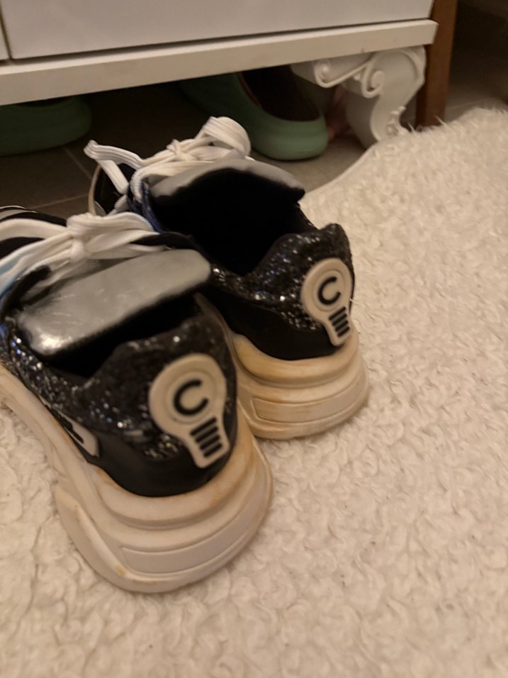 Gri Mavi Bağcıklı Kadın Spor Ayakkabı - Görsel 2